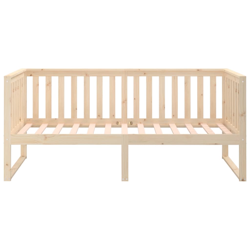 Slaapbank Massief Grenenhout 90 x 190 cm Naturel