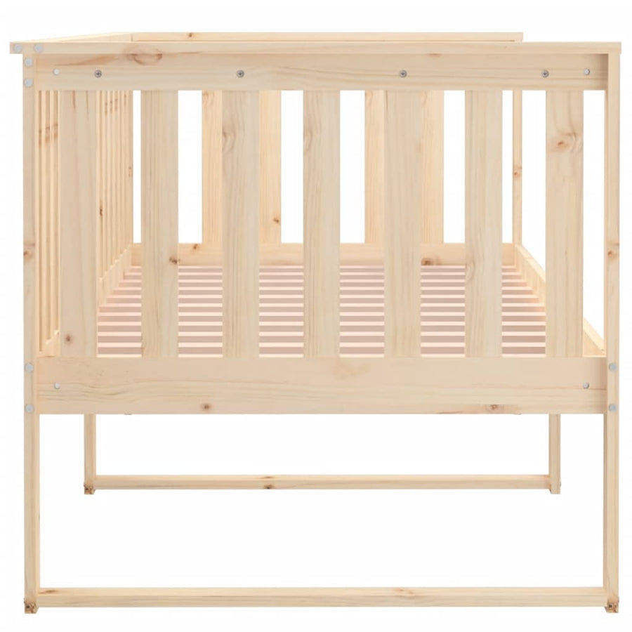 Slaapbank Massief Grenenhout 90 x 190 cm Naturel