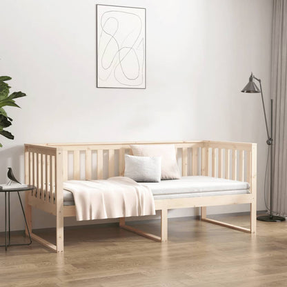 Slaapbank 100X200 Cm Massief Grenenhout 100 x 200 cm Naturel