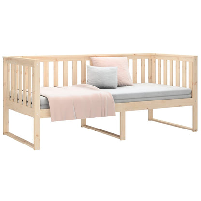 Slaapbank 100X200 Cm Massief Grenenhout 100 x 200 cm Naturel