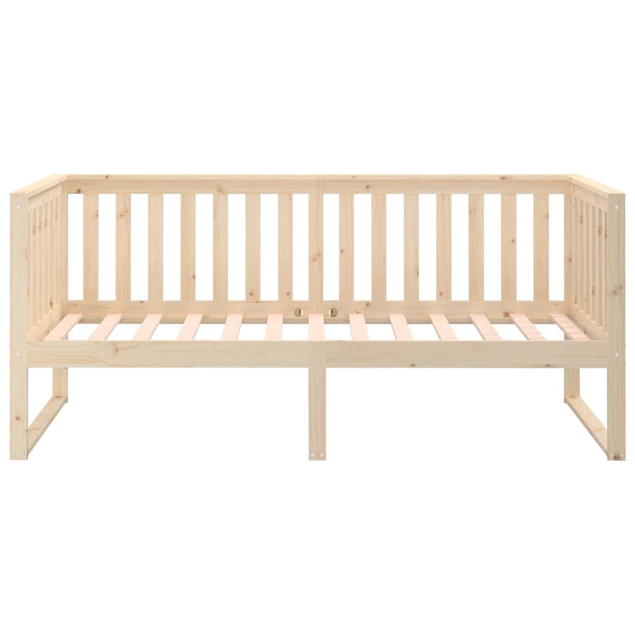 Slaapbank 100X200 Cm Massief Grenenhout 100 x 200 cm Naturel