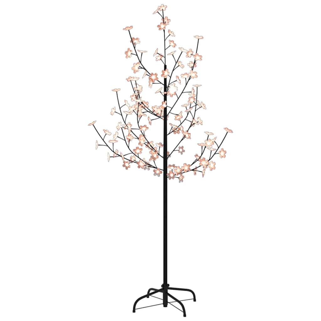 Boom kersenbloesem 84 LED's warmwit 120 cm