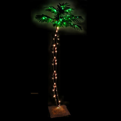 Palmboom Led 96 Led's Warmwit 180 Cm