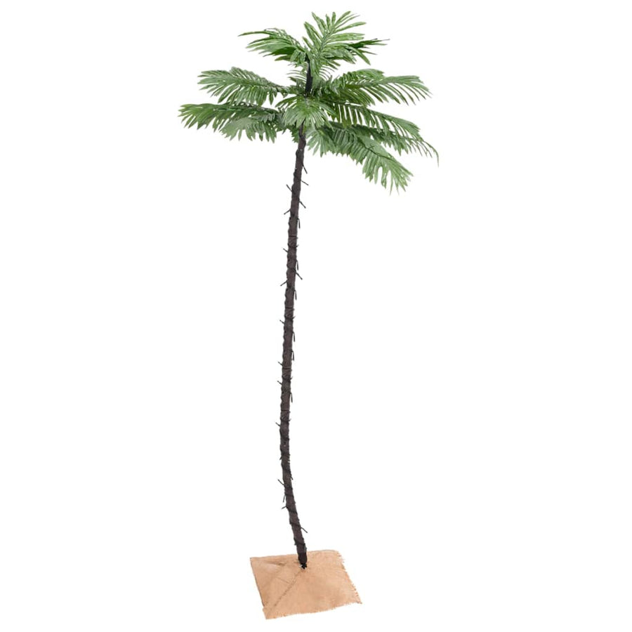 Palmboom Led 136 Led's Warmwit 220 Cm