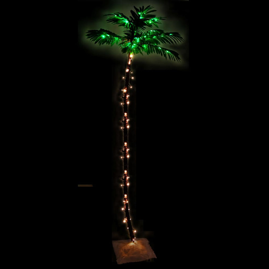 Palmboom Led 192 Led's Warmwit 300 Cm