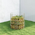 Compost bin Ø50x50 cm galvanized steel