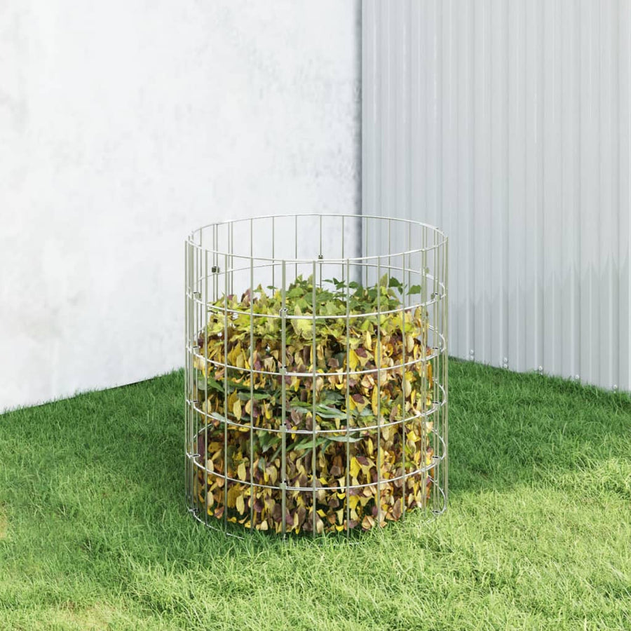 Compostbak Ø50x50 cm gegalvaniseerd staal Ø 50 x 50 cm