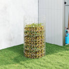 Compost bin Ø50x100 cm galvanized steel