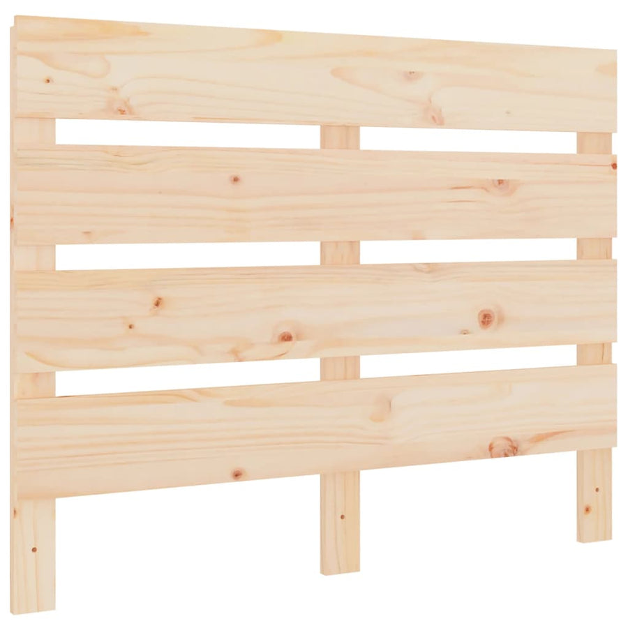 Hoofdbord 90X3X80 Cm Massief Grenenhout 90 x 80 cm Naturel