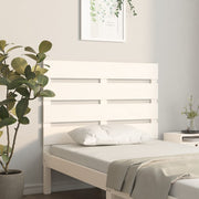 Hoofdbord 90x3x80 cm massief grenenhout wit