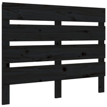Hoofdbord 00X3X80 Cm Massief Grenenhout 100 x 80 cm Zwart