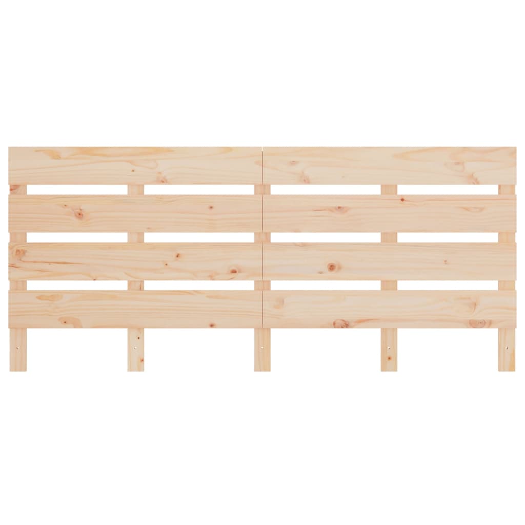 Hoofdbord 20X3X80 Cm Massief Grenenhout 120 x 80 cm Naturel