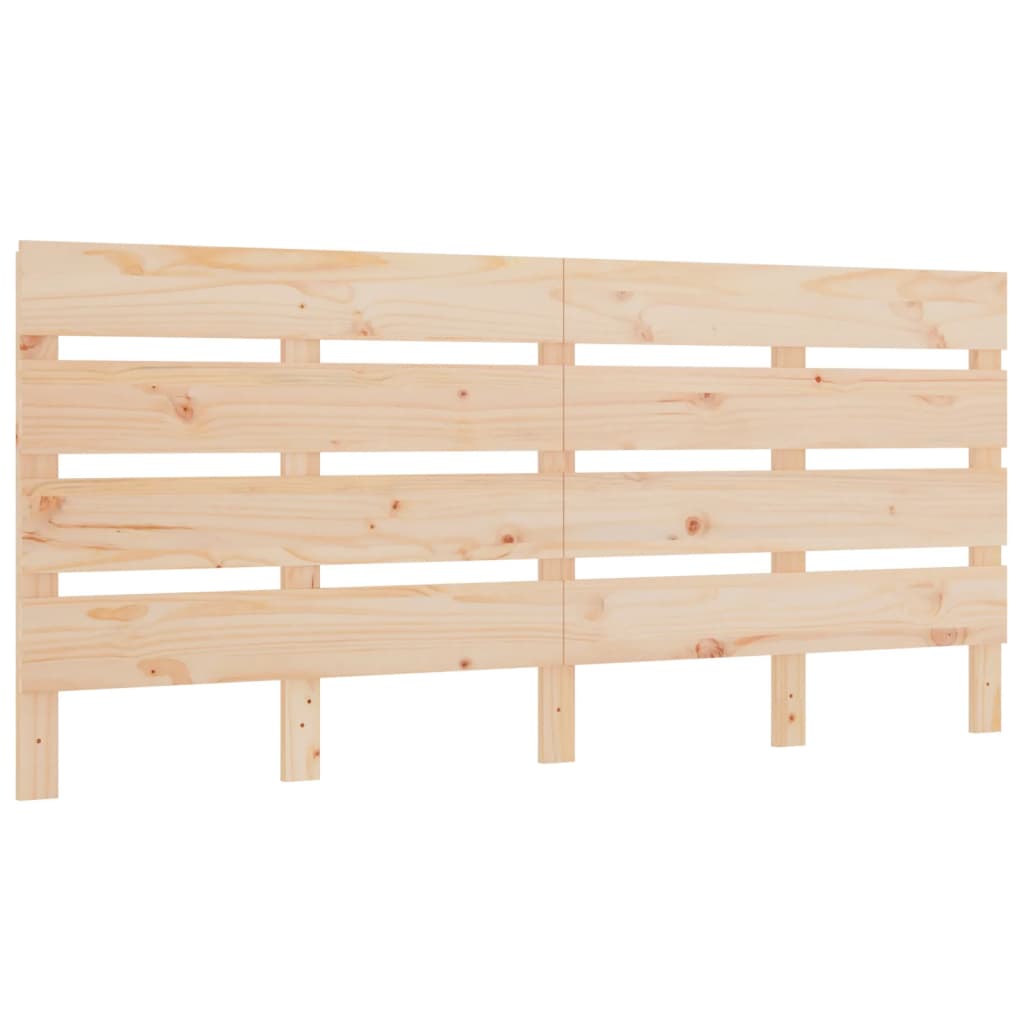 Hoofdbord 40X3X80 Cm Massief Grenenhout 140 x 80 cm Naturel