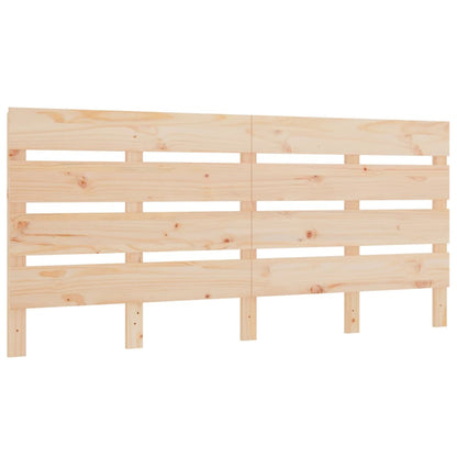 Hoofdbord 40X3X80 Cm Massief Grenenhout 140 x 80 cm Naturel