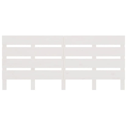 Hoofdbord 40X3X80 Cm Massief Grenenhout 140 x 80 cm Wit