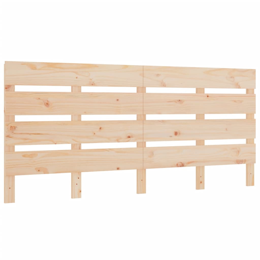 Hoofdbord 50X3X80 Cm Massief Grenenhout 150 x 80 cm Naturel