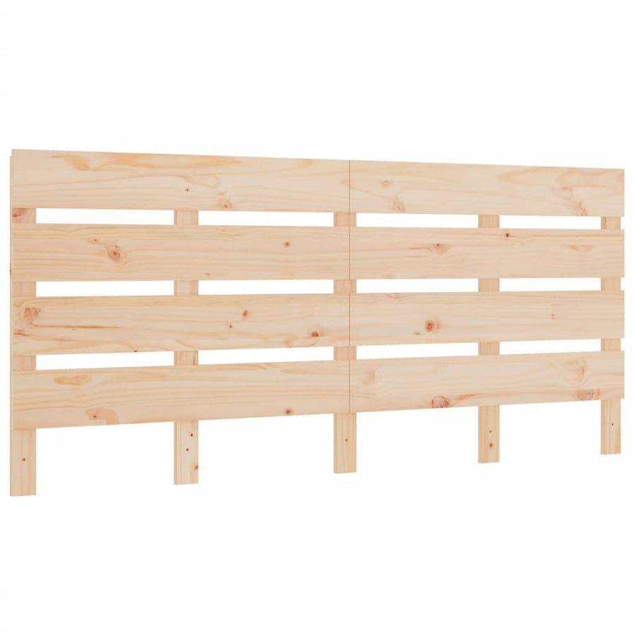 Hoofdbord 50X3X80 Cm Massief Grenenhout 150 x 80 cm Naturel