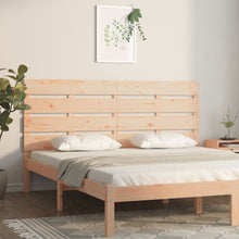 Hoofdbord 60X3X80 Cm Massief Grenenhout 160 x 80 cm Naturel