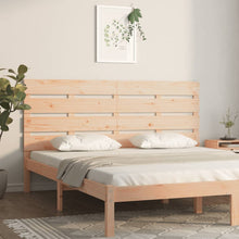 Hoofdbord 80X3X80 Cm Massief Grenenhout 180 x 80 cm Naturel