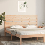 Hoofdbord 200x3x80 cm massief grenenhout naturel