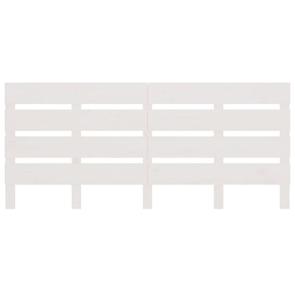 Hoofdbord 200X3X80 Cm Massief Grenenhout 200 x 80 cm Wit