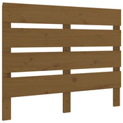 Hoofdbord 75x80 cm massief grenenhout honingbruin