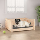 Hondenbed 65,5x50,5x28 cm massief grenenhout