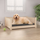 Hondenmand massief grenenhout 75,5x55,5x28 cm