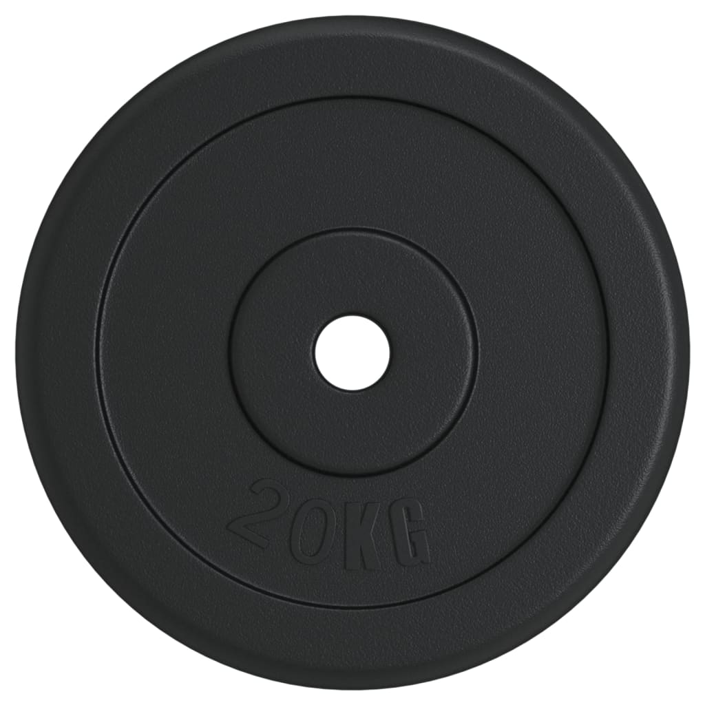 Halterschijf 20 Kg Gietijzer 1x 20 kg
