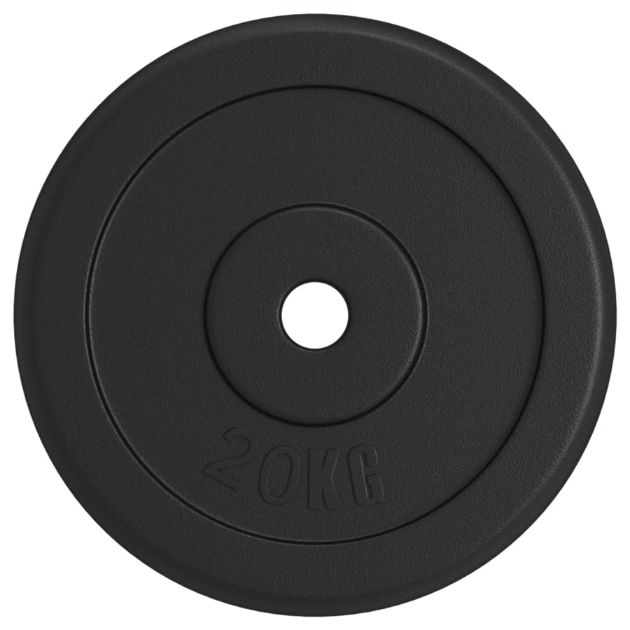 Halterschijf 20 Kg Gietijzer 1x 20 kg
