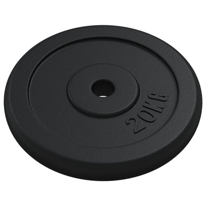 Halterschijf 20 Kg Gietijzer 1x 20 kg
