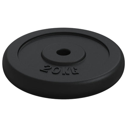 Halterschijf 20 Kg Gietijzer 1x 20 kg