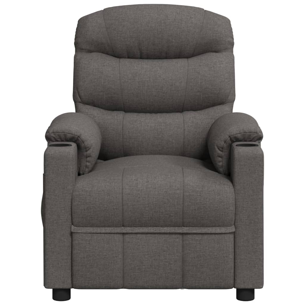 Fauteuil Verstelbaar Stof Donkergrijs 1