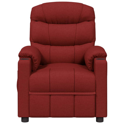 Fauteuil Verstelbaar Stof Wijnrood