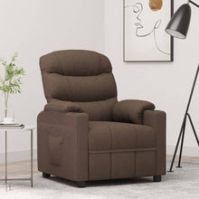 Fauteuil Verstelbaar Stof Bruin