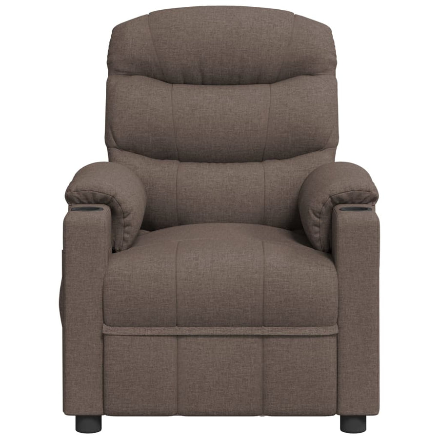 Fauteuil Verstelbaar Stof Taupe