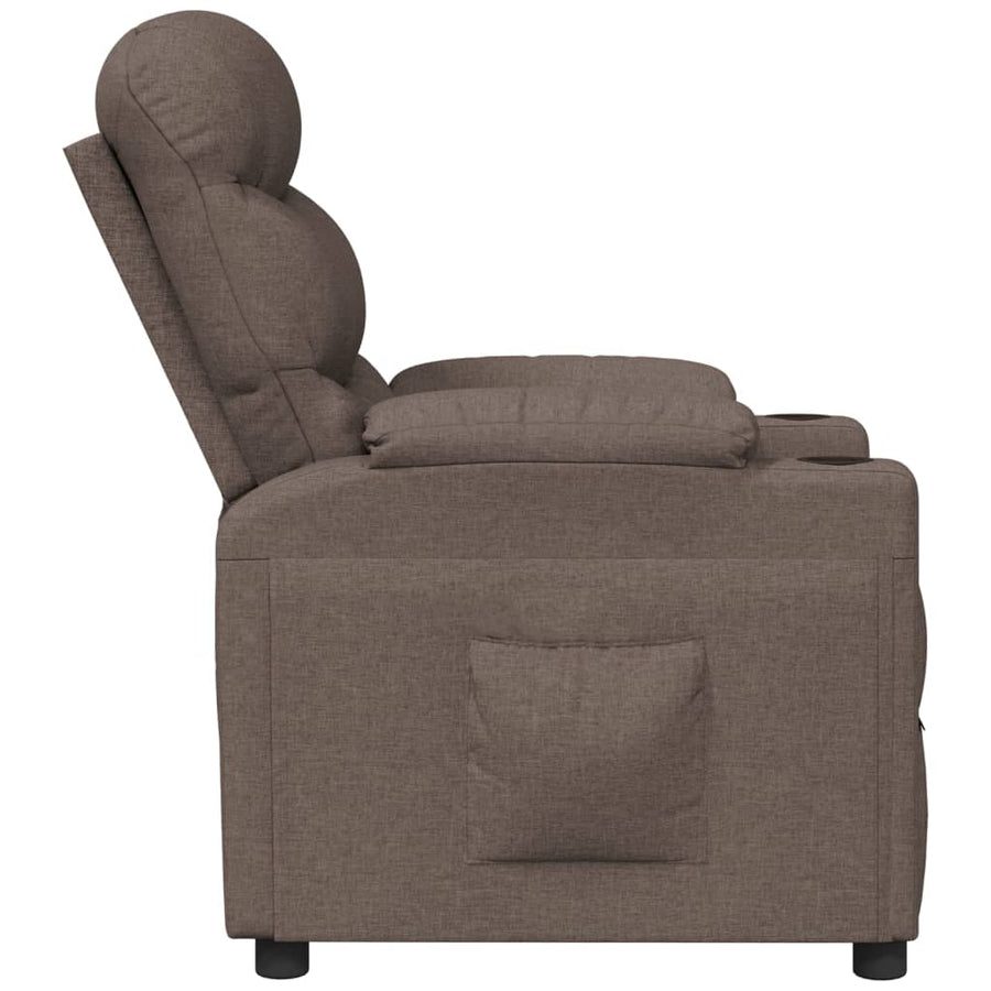 Fauteuil Verstelbaar Stof Taupe