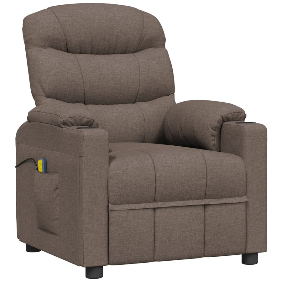 Massagestoel Stof Taupe