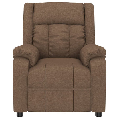 Fauteuil Verstelbaar Stof Bruin