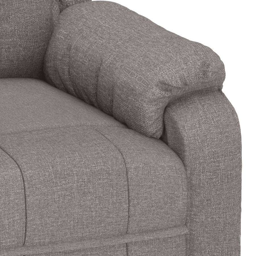 Fauteuil Verstelbaar Stof Taupe