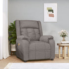 Massagestoel stof taupe