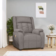 Massagestoel stof taupe