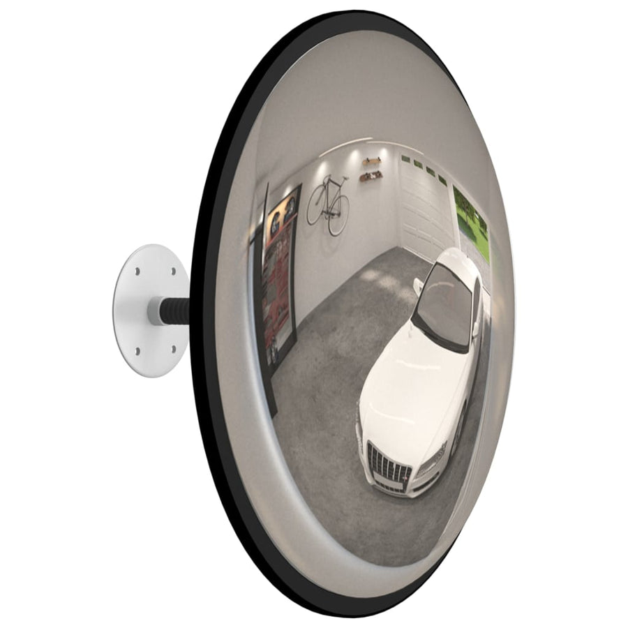 Verkeersspiegel Voor Binnen Convex Ø40 Cm Acryl Zwart Ø 40 cm