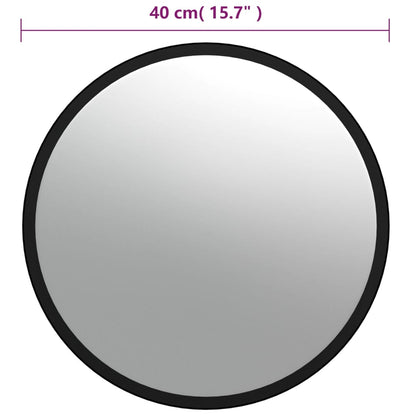 Verkeersspiegel Voor Binnen Convex Ø40 Cm Acryl Zwart Ø 40 cm