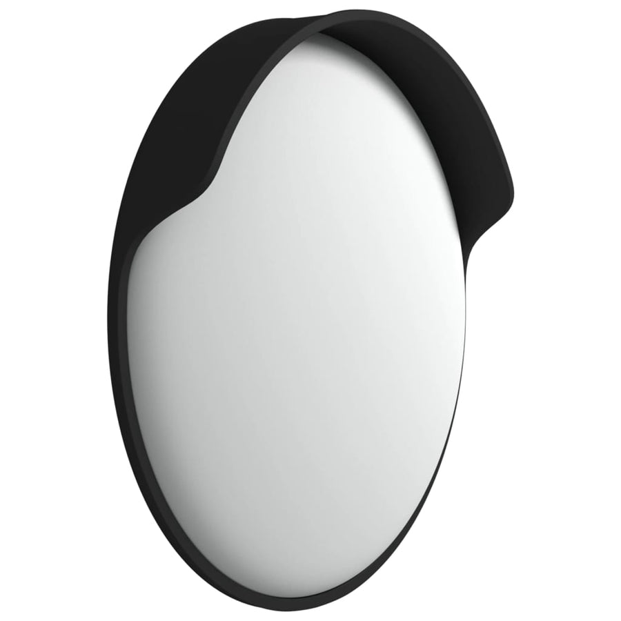Verkeersspiegel Voor Buiten Convex Ø45 Cm Polycarbonaat Ø 45 cm Zwart