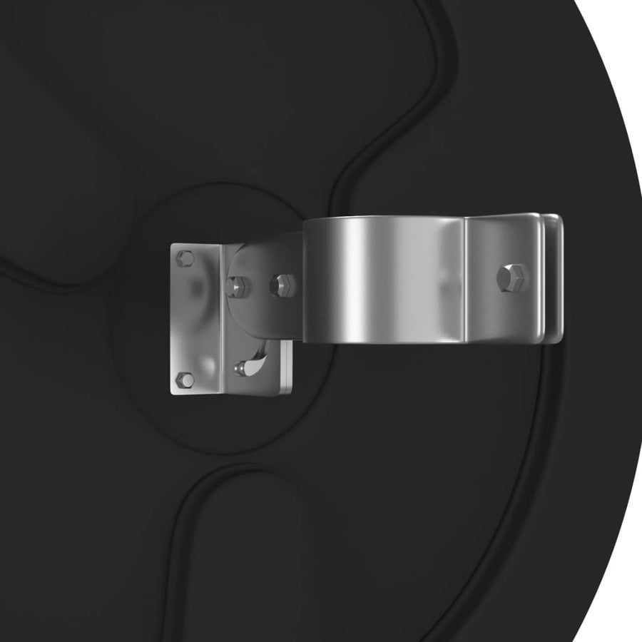 Verkeersspiegel Voor Buiten Convex Ø45 Cm Polycarbonaat Ø 45 cm Zwart
