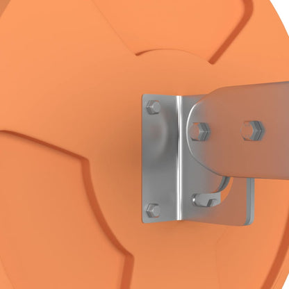 Verkeersspiegel Voor Buiten Convex Ø30 Cm Polycarbonaat Oranje Ø 30 cm orange