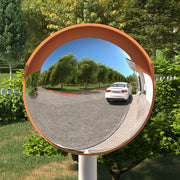 Verkeersspiegel Ø30 cm polycarbonaat oranje