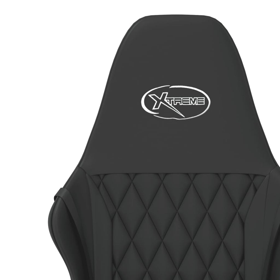 Massage Gamestoel Kunstleer Zwart