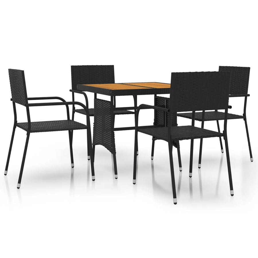 5-Delige Tuinset Poly Rattan 4